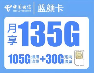 山東電信星卡流量版29元優惠充值(135G大流量月卡，真香預警)-赫茲號卡網