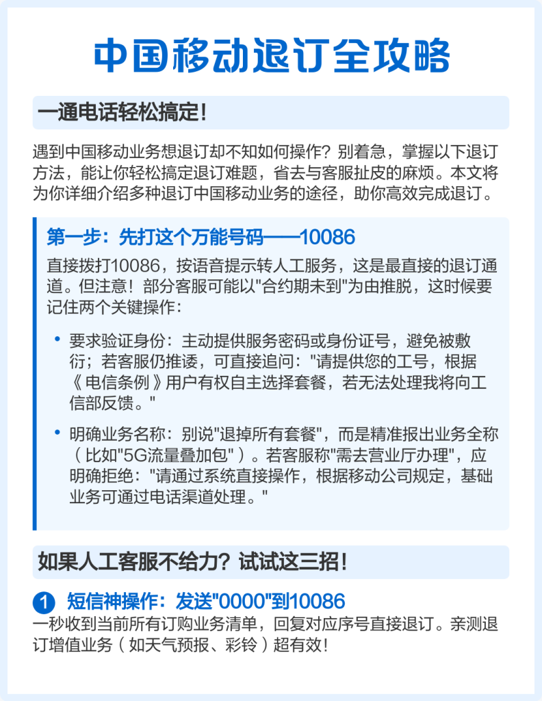 中國移動流量包退訂全攻略：3種方法，5分鐘搞定-赫茲號卡網(wǎng)