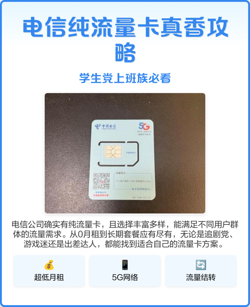 電信流量卡真相大揭秘：99元100G真香？9元月租卡靠譜？一文看透-赫茲號卡網(wǎng)