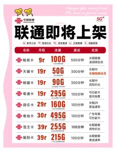 聯通卡最便宜套餐全攻略！小盒子幫你省出奶茶錢-赫茲號卡網