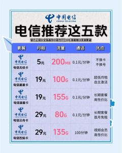 2023電信套餐大比拼：50元500MB？不，100元10GB更香！-赫茲號卡網(wǎng)