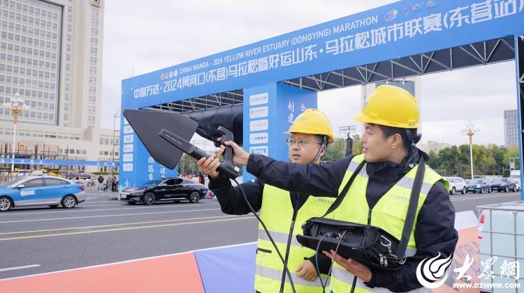山東移動東營分公司助力2024黃河口（東營）馬拉松賽事圓滿舉行